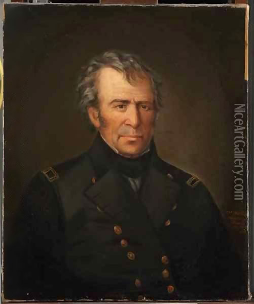 Zachary Taylor Oil Painting - Jesse Atwood