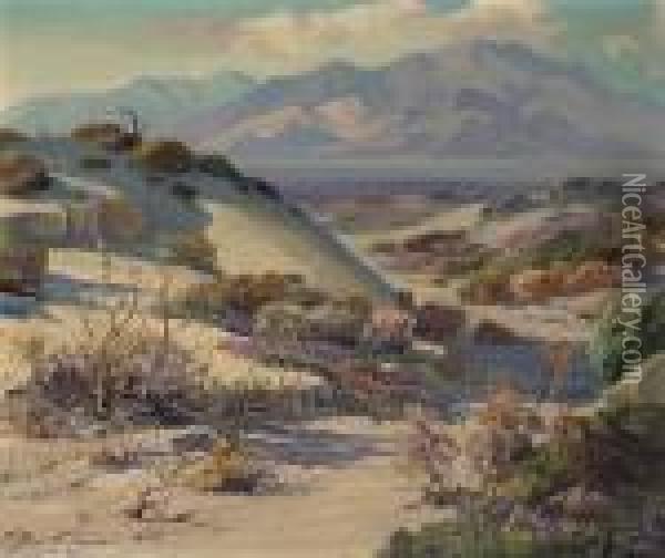 A Favorite Desert Nook Oil Painting - Fred Grayson Sayre
