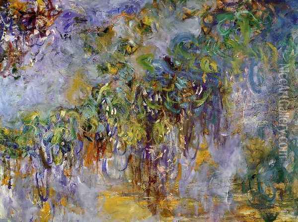 Winteria (right half) Oil Painting - Claude Oscar Monet