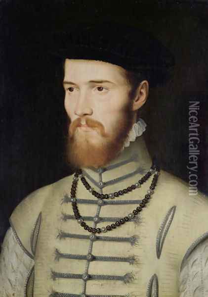 Portrait of a Man, possibly Don John of Austria (1547-78), c.1570 Oil Painting - Anonymous Artist