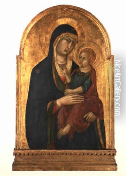 The Madonna And Child Oil Painting - Niccolo Segna di Buonaventura