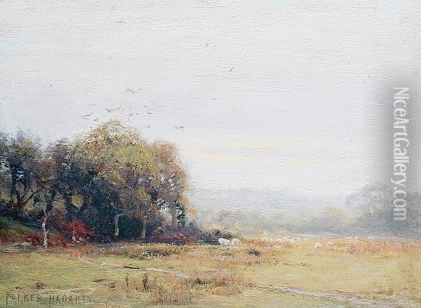 Country Landscape Oil Painting - Parker Hagarty
