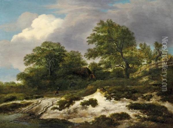 Dunenlandschaft Oil Painting - Jacob Van Ruisdael