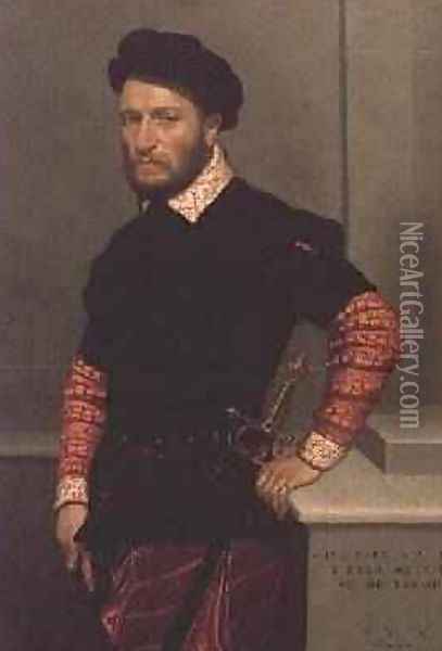 Portrait of Don Gabriel de la Cueva The Duke of Albuquerque Oil Painting - Giovanni Battista Moroni