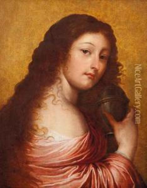 Maddalena Oil Painting - Pietro della Vecchia