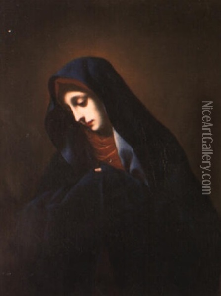 The Mater Dolorosa Oil Painting - Carlo Dolci