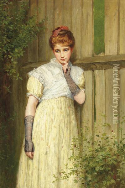 An Old Tale Retold Oil Painting - Charles Sillem Lidderdale