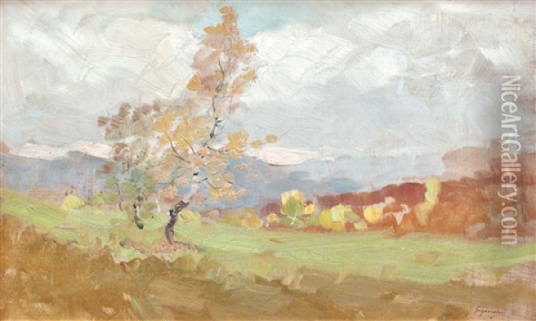 Peisaj De Pe Valea Doftanei Oil Painting - Nicolae Grigorescu