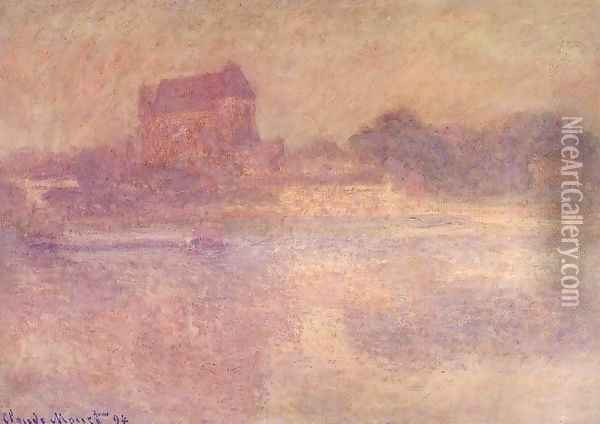 Vernon Church in the Fog 1894 Oil Painting - Claude Oscar Monet