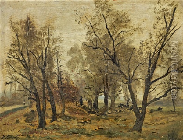 Fruher Herbsttag Oil Painting - Paul Wilhelm Tuebbecke