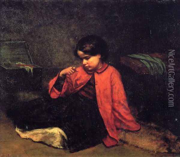 The Freedom Ring Oil Painting - Eastman Johnson