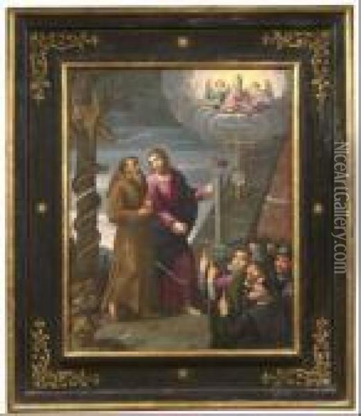 Cristo Indica La Strada Verso Dio Oil Painting - Santi Di Tito