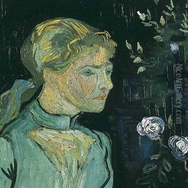 Portrait Of Adeline Ravoux Oil Painting - Vincent Van Gogh