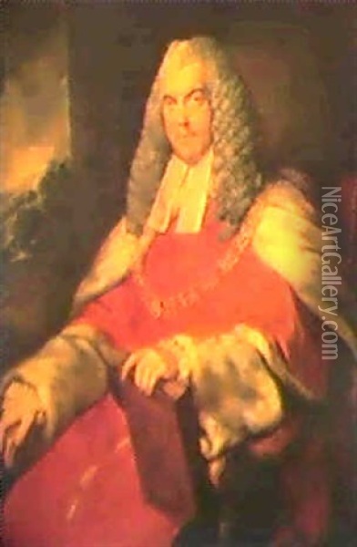 Sir John Skynner Oil Painting - Thomas Gainsborough