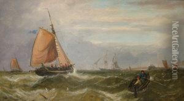 Yarmouth Oil Painting - John Callow