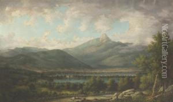 Mount Chocorua Fromthe South Oil Painting - John White Allen Scott