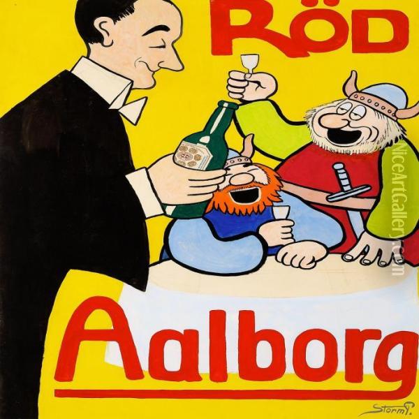 Rod Aalborg Oil Painting - Robert Storm Petersen