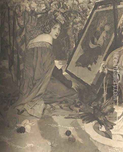 Rosamond Oil Painting - Isobel Lilian Gloag