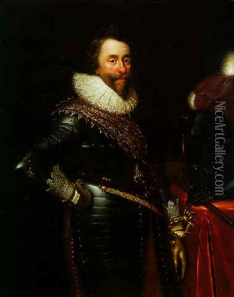 Portrait Of Henry Wriothesley, 3rd Earl Of Southampton Oil Painting - Michiel Janszoon van Mierevelt