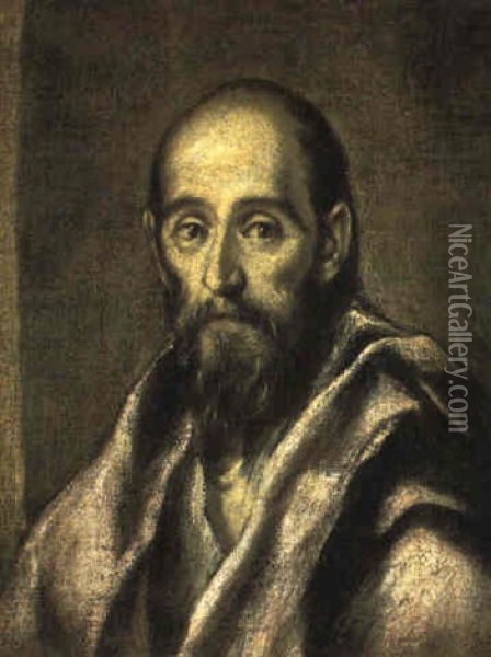 St. Paul Oil Painting -  El Greco