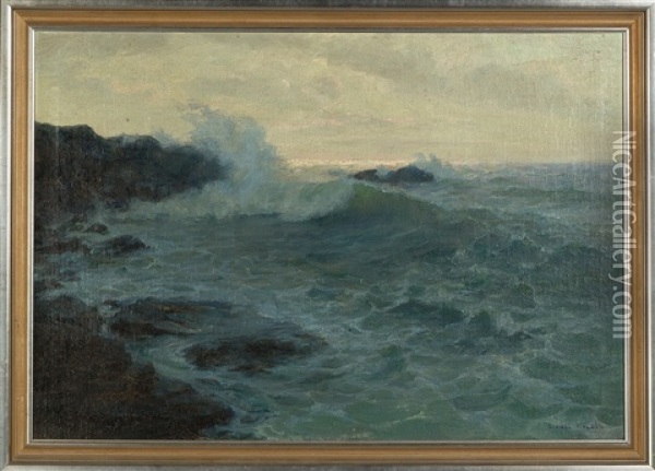 Seascape Oil Painting - Lionel Walden