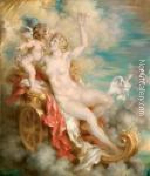 Venus A L'amour Oil Painting - Louis Anquetin