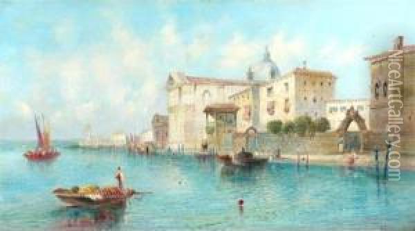 Venice Oil Painting - William Meadows