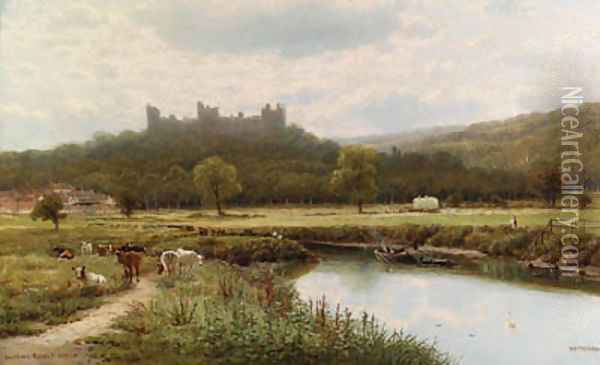 Arundel Castle, Sussex Oil Painting - Robert Finlay McIntyre