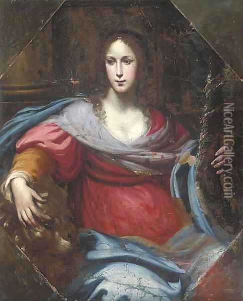 Saint Euphemia Oil Painting - Cesare Dandini