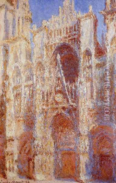 The Portal In The Sun Oil Painting - Claude Oscar Monet