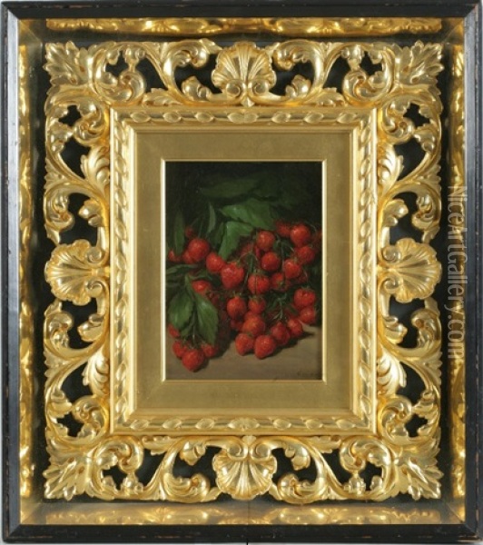 Strawberries Oil Painting - George Henry Hall