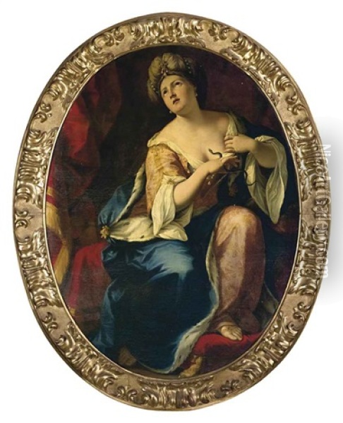 Cleopatra Oil Painting - Gian-Girolamo Bonesi