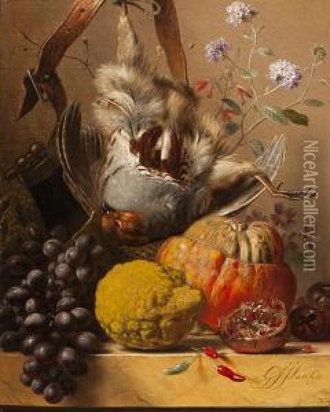 Still Life Oil Painting - Georgius Jacobus J. Van Os