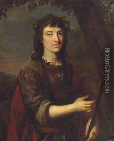 Portrait of a young man Oil Painting - Arie de Vois