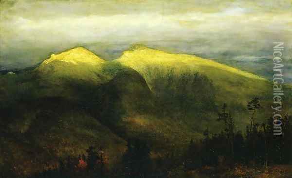 White Mountains, from Randolph Hill Oil Painting - Homer Dodge Martin