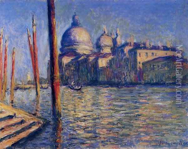 The Grand Canal And Santa Maria Della Salute Oil Painting - Claude Oscar Monet