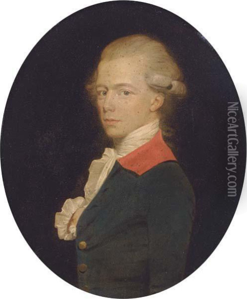 Portrait Of A Gentleman Oil Painting - John Downman