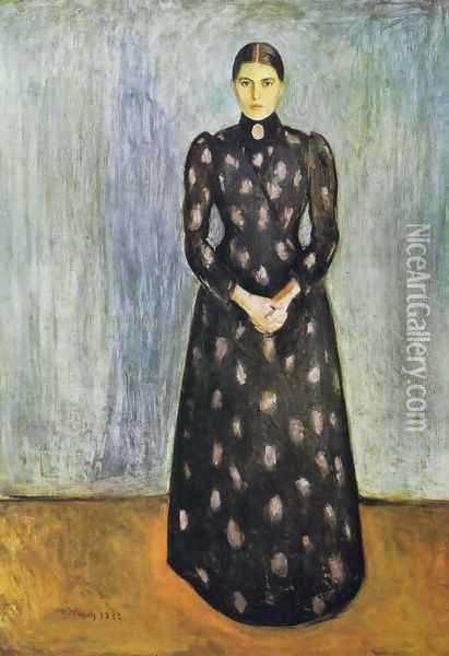 Sister Inger Oil Painting - Edvard Munch