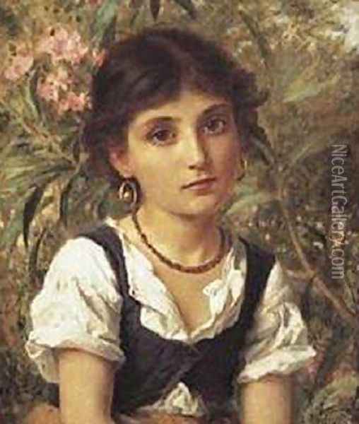 Far Away Thoughts Oil Painting - Sophie Gengembre Anderson