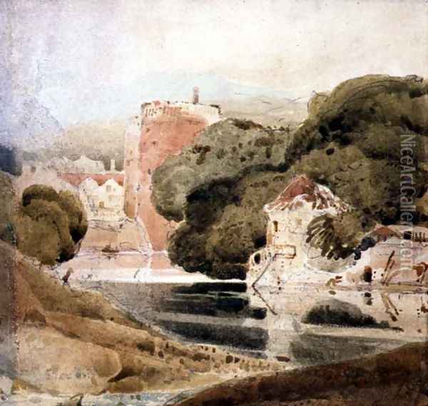 The Water Gate, York Oil Painting - John Sell Cotman