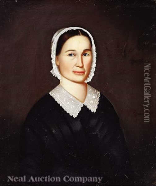 Portrait Of A Woman Oil Painting - Horace Bundy