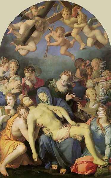 The Deposition of Christ Oil Painting - Agnolo Bronzino