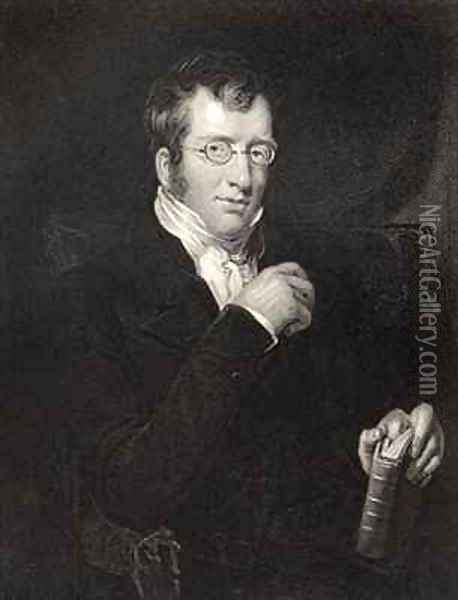 Sir Thomas Fowell Buxton Oil Painting - Henry Perronet Briggs