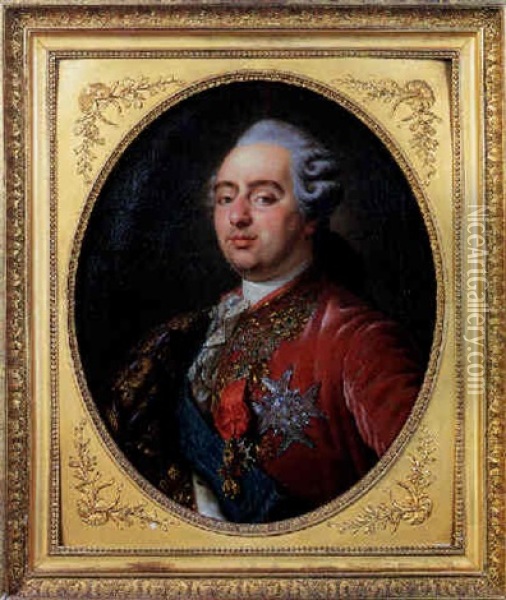 Portrait Du Roi Louis Xvi Oil Painting - Antoine-Francois (Calet) Callet