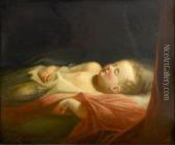 Baby Dreams Oil Painting - Bernard Johann De Hoog