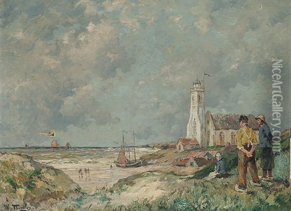 Edam Church, Holland Oil Painting - William Georges Thornley