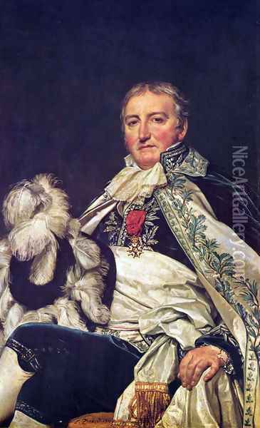 Portrait of the Count Français de Nantes Oil Painting - Jacques Louis David