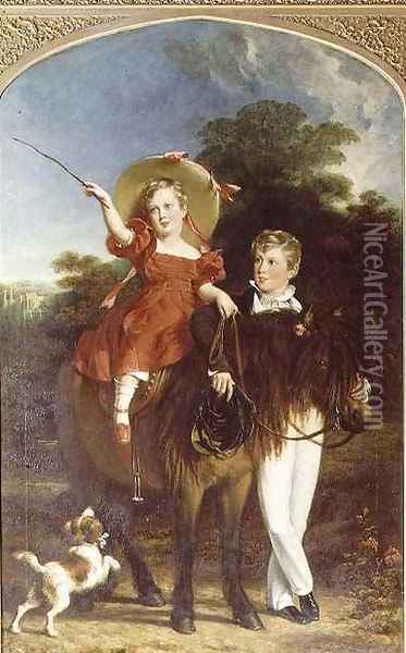 The Petre Family Oil Painting - John Partridge