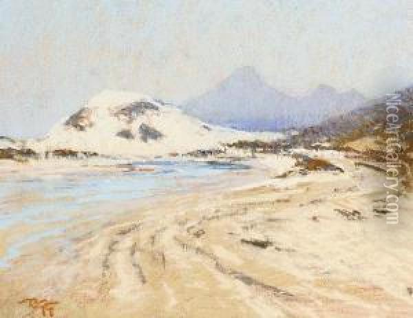 Fishhoek Bay Oil Painting - Robert Gwelo Goodman