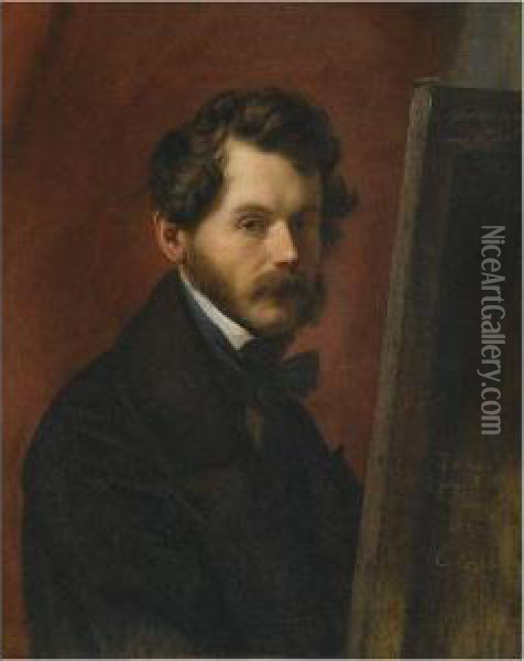 Friedrich Von Amerling Oil Painting - Carl Christian Vogel von Vogelstein